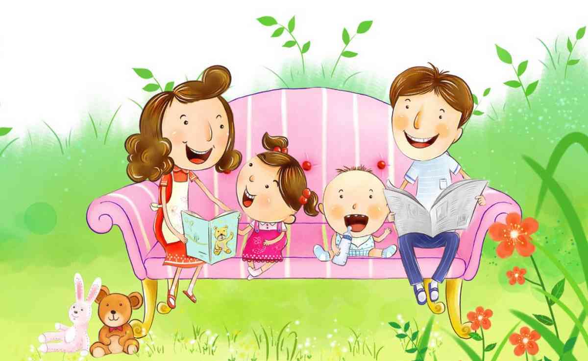 Будь моей семьей читать. Родители и дети картинки. Иллюстрация семья для детей. Ребенок с родителями рисунок. Родители и дети рисунок.